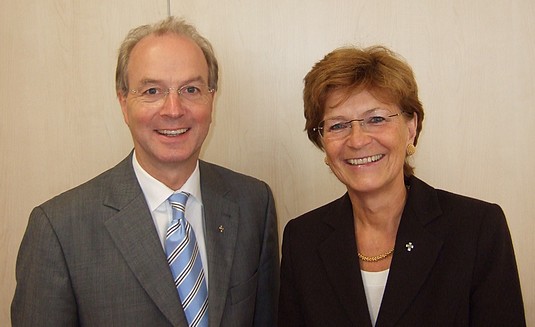 Landessuperintendent Dr. Detlef Klahr (Aurich) und Regionalbischöfin Susanne Breit-Kessler (München)