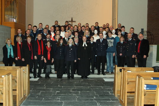 Gottesdienst für Rettungskräfte in der Martin-Luther-Kirche in Emden