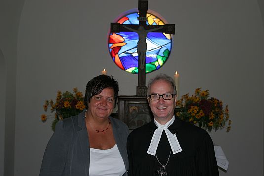 Dr. Klahr und Marietta Meffert
