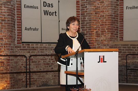 Dr. Margot Käßmann sprach in der Johannes a Lasco Bibliothek in Emden