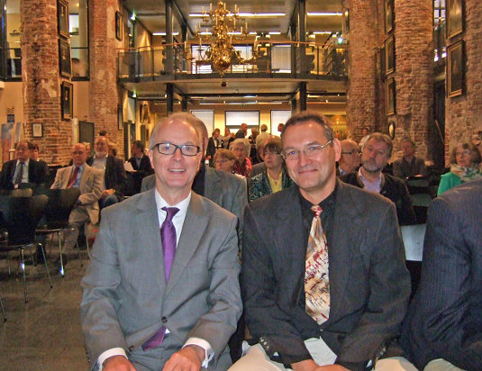 Landessuperintendent Dr. Detlef Klahr und Dr. Hans-Christian Kammler (Tübingen)